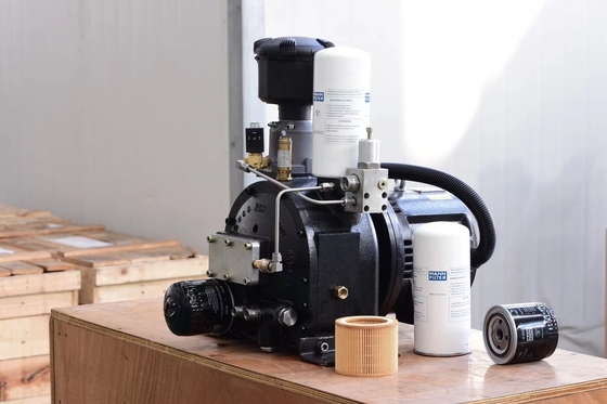واحد فشرده GAS 15HP Airend با انتهای هوا کمپرسور اسکرو مهر و موم مکانیکی