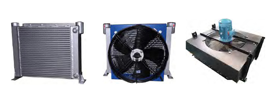OEM صفحه آلومینیومی مبدل حرارتی کولر کمپرسور فن مبدل حرارتی